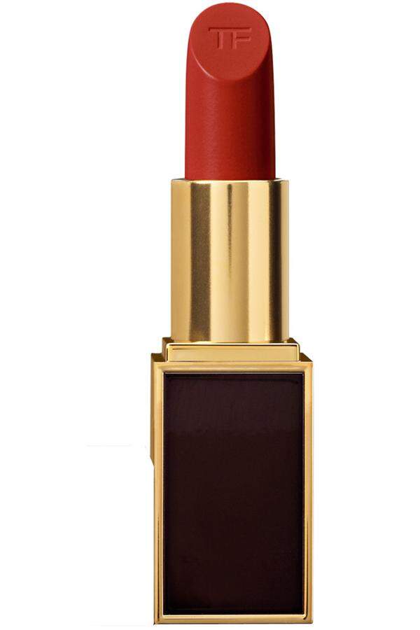 ... von Tom Ford, zum Beispiel „Scarlet Rouge“ um 45 Euro.