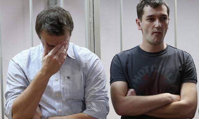 Die Brüder Alexej und Oleg Nawalny