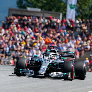 Lewis Hamilton (GBR / Mercedes AMG Petronas Motorsport) am Samstag, 29. Juni 2019, während des Qualifying am Red Bull Ring in Spielberg