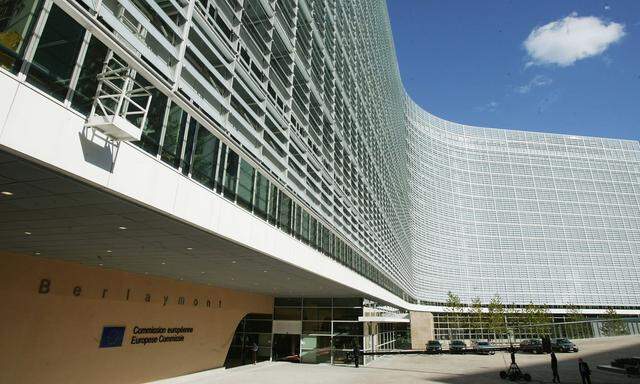 Das Berlaymont-Gebäude in Brüssel.