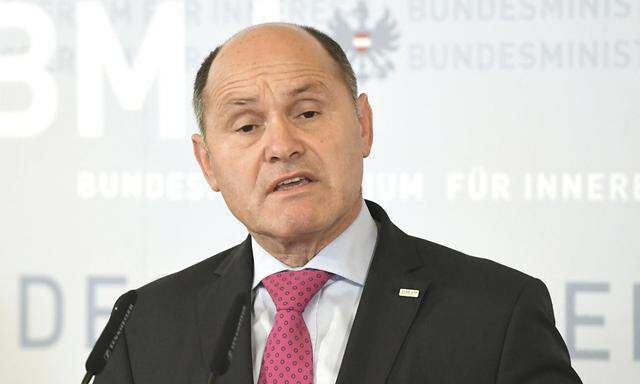 Innenminister Wolfgang Sobotka (ÖVP). 
