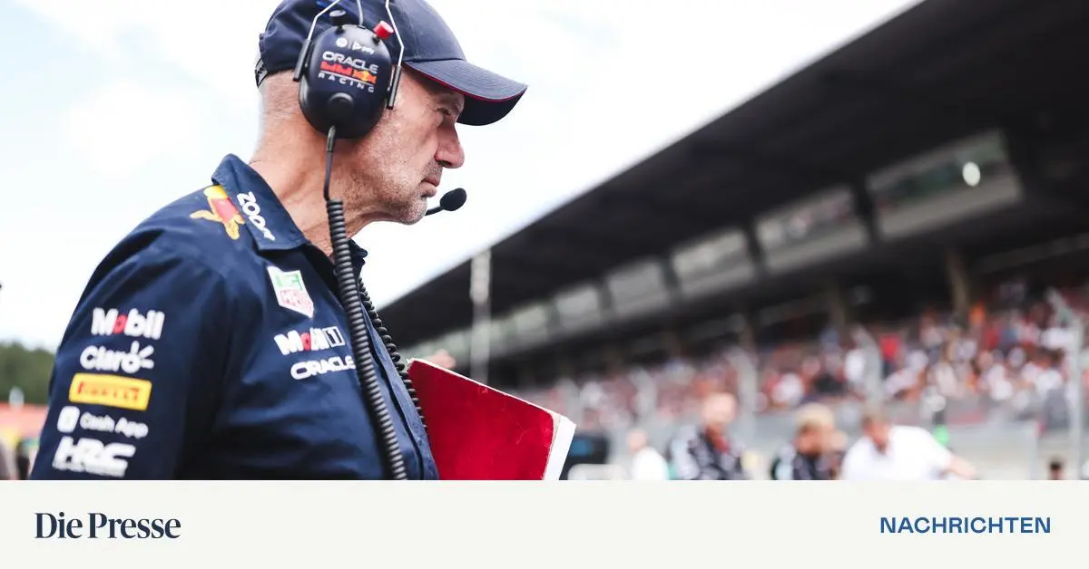 Designer Adrian Newey will leave the Red Bull Formula 1 team in 2025