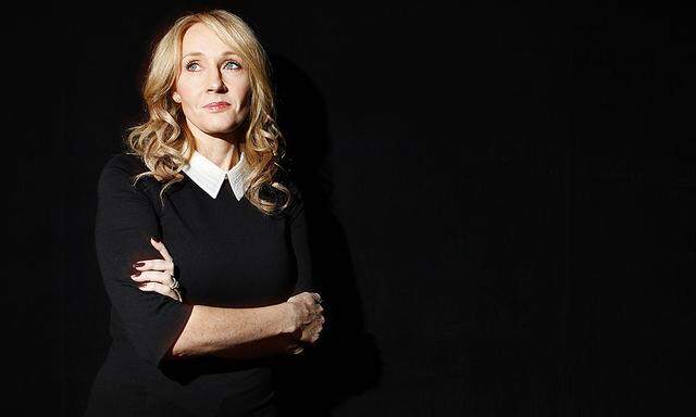 Author Rowling poses for a portrait while publicizing her adult fiction book ´The Casual Vacancy´ in New York