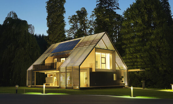 Passivhaus an der Eisenstraße in St. Anton an der Jessnitz.