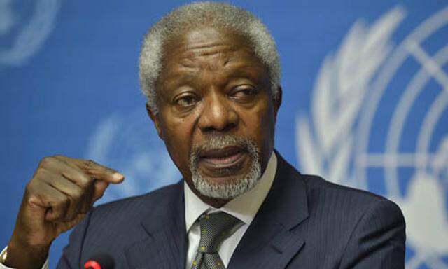 Annan warnt Scheitern SyrienKonferenz