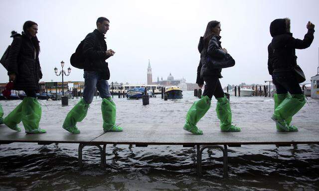 Atmosphärisch ist Venedig im Winter sehr speziell.