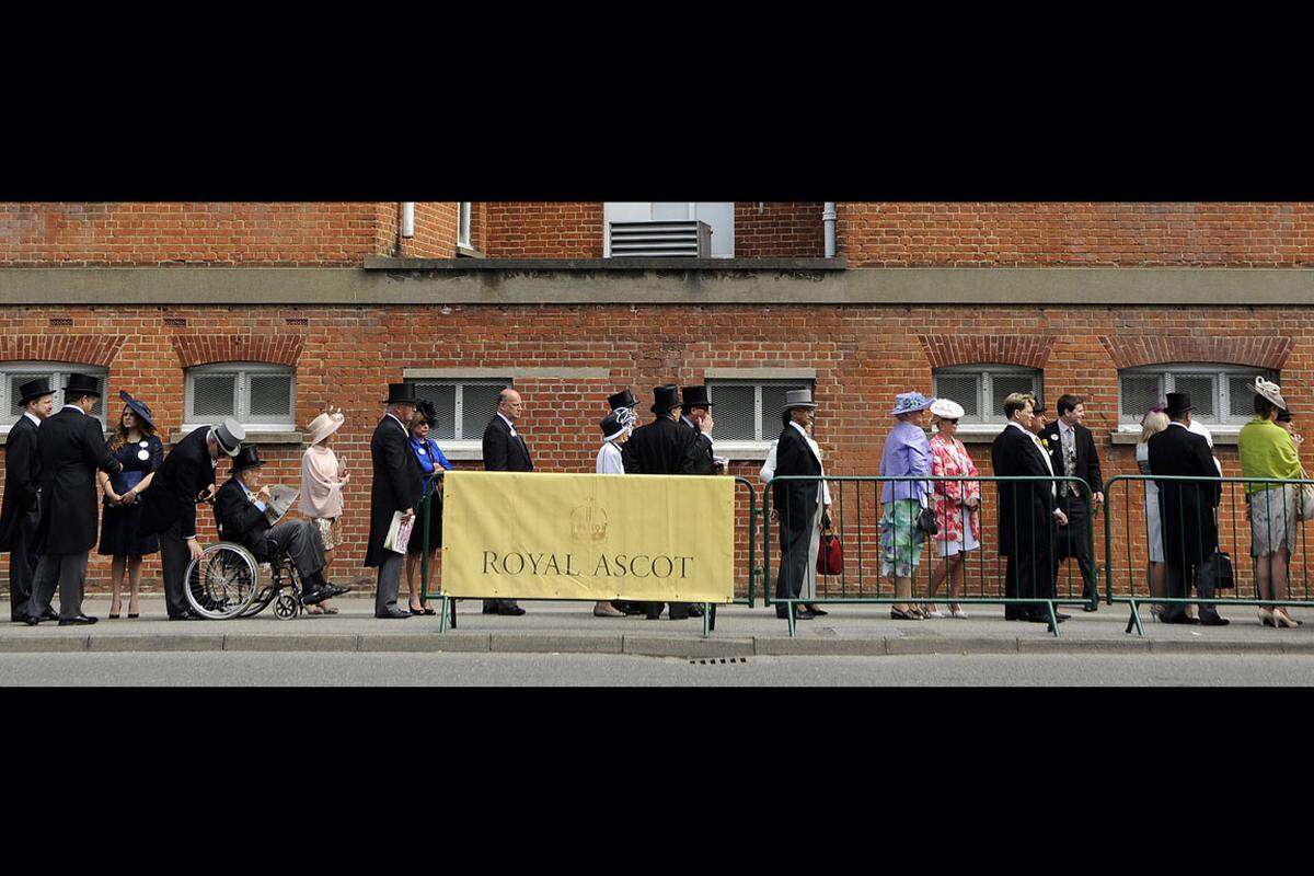 Das Royal Ascot-Rennen ist ein sportliches und gesellschaftliches Großereignis in Großbritannien.