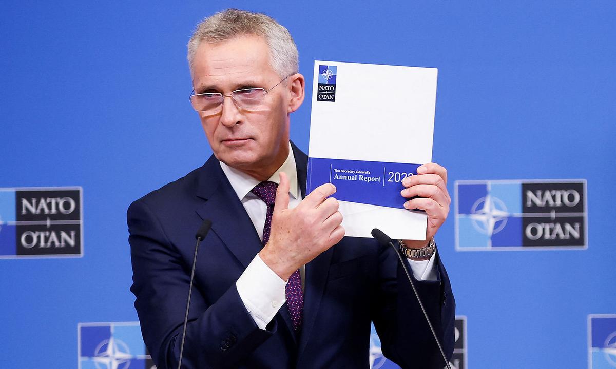 Nato-Generalsekretär Stoltenberg präsentierte seinen Bericht.