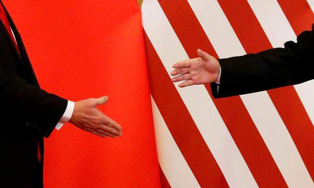 Donald Trump und Xi Jinping 