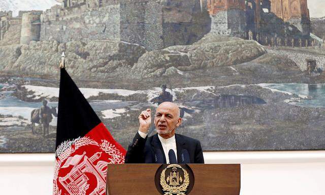 Archivbild. Afghanistans Präsident Aschraf Ghani.