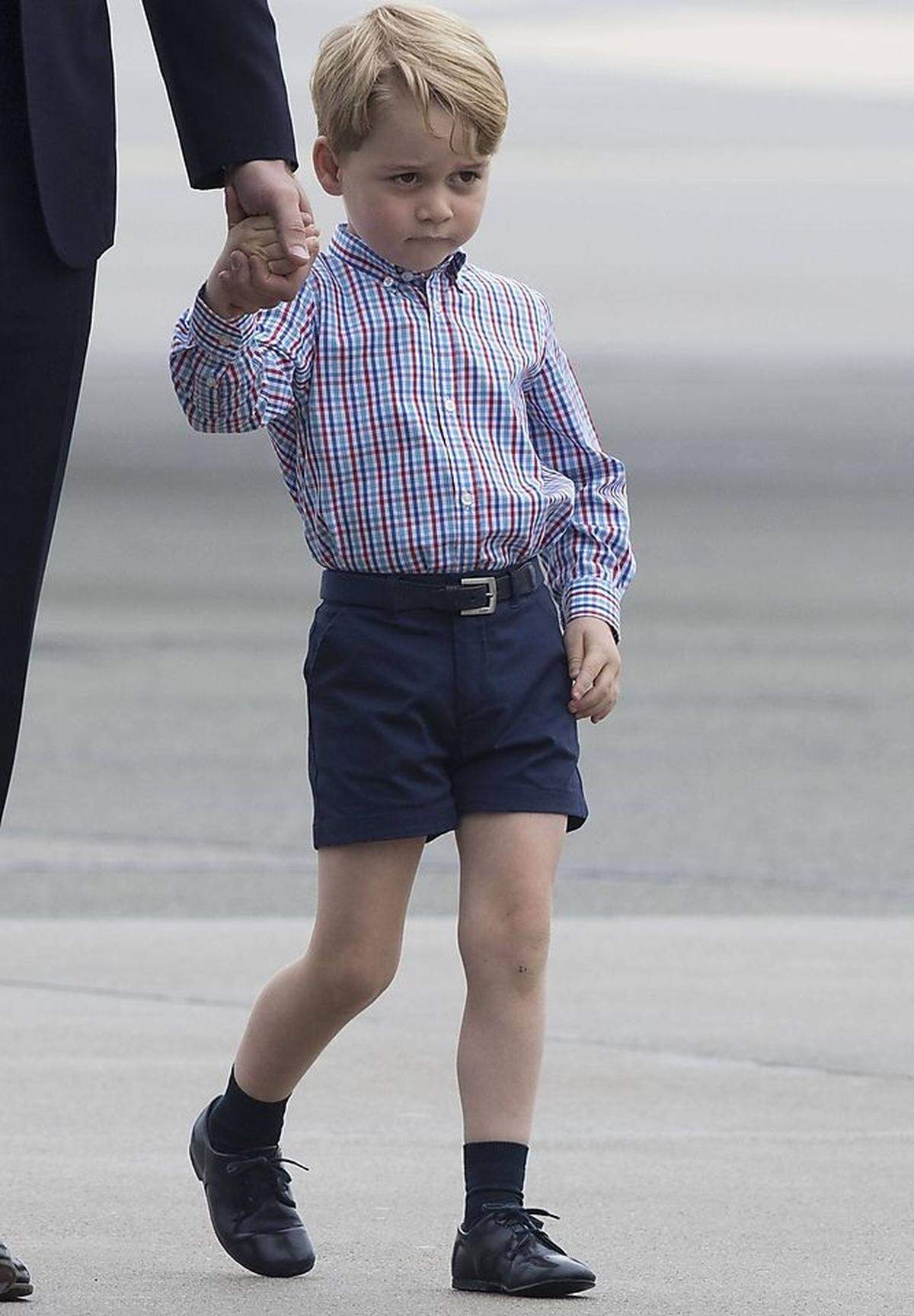 Dafür sorgen Prinz Williams Kinder Prinz George von Cambridge, der eindeutig den Blick seiner Großmutter Diana geerbt hat...