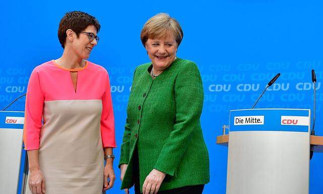 Annegret Kramp-Karrenbauer wird Generalsekretärin der CDU und gilt als mögliche Nachfolgekandidatin für Angela Merkel an der Parteispitze.