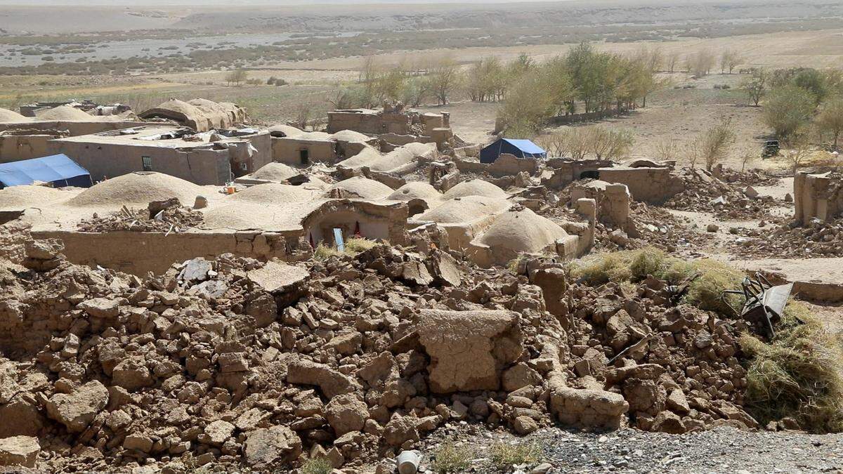 Ganze Dörfer sind durch das Erdbeben unbewohnbar geworden.