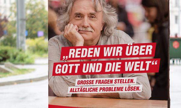 Im Mittelpunkt der Sujets der KPÖ PLUS stehen zentrale Wahlkampfthemen wie Wohnen, Arbeit und Demokratie. Unter den Slogans "Wohnen darf nicht arm machen", "Die einzigen, die PolitikerInnengehälter senken wollen" und "Wir reden über Arbeit, Arbeitslosigkeit, Arbeitszeitverkürzung" zeige man, dass Politik auch anders geht als bei den etablierten Parteien, hieß es bei der Präsentation.