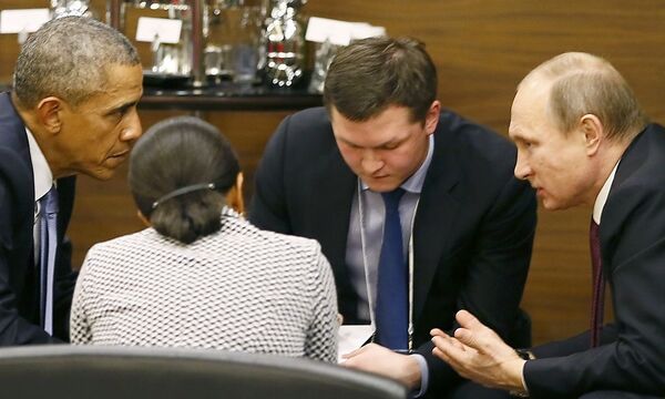 Obama und Putin