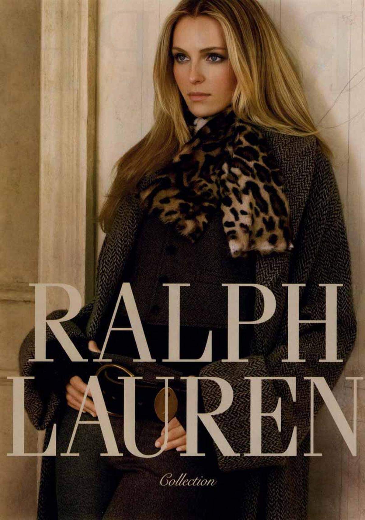 Die Verträge von Ralph Lauren sind so hochdotiert, dass Models jahrelang gut versorgt sind. Zelyaeva ist seit vielen Saisonen mit von der Partie.