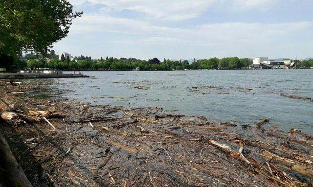 Wasserstand am Bodensee auf höchstem Stand seit drei Jahren