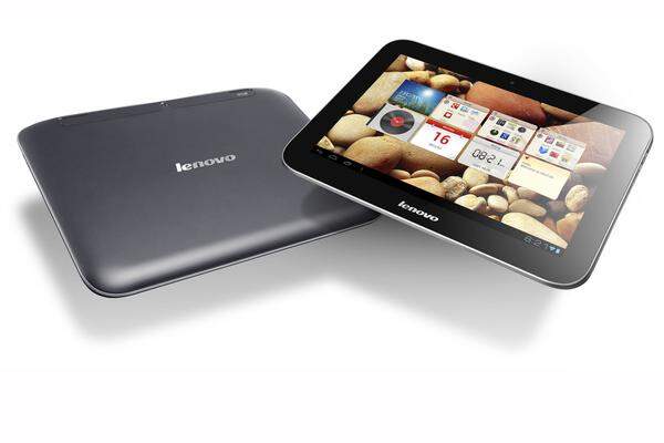 Lenovo präsentiert auf der IFA gleich drei neue Android-Tablets. Die beiden kleineren Einsteiger-Tablets IdeaTab A2107A und A2109A (Bild) stecken in einem Metallgehäuse. Ersteres ist mit einem 7-Zoll-Display, integriertem Radio, 10-Stunden-Akku und optionalem 3G ab 199 Euro zu haben. Das A2109A misst 9 Zoll, bietet 1280 x 800 Pixel und hat im Unterschied zum kleineren Bruder einen Quad-Core-Prozessor einen HDMI-Anschluss und zwei Kameras. Kostenpunkt: Ab 299 Euro. Das größte IdeaPad S2110A hat ein 10-Zoll-Display, zusätzliche USB-Anschlüsse und ein Tastatur-Dock - es soll ab 499 Euro erhältlich sein.