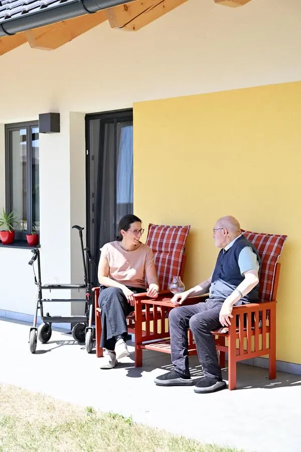 Robert Bösner was one of the first residents of the retirement community.