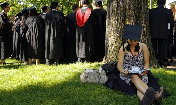 Das Studium an einer Eliteuniversität wie Harvard (im Bild) öffnet in den USA nach wie vor Tür und Tor.