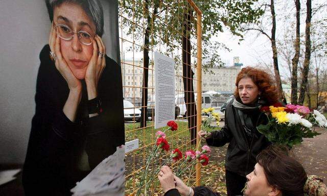 RUSSIA POLITKOVSKAYA MURDER ANNIVERSARY