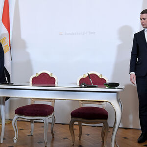 Gute Beziehungen. Der ägyptische Präsident Abdel Al-Sisi (l.) mit Kanzler Sebastian Kurz im Rahmen eines Staatsbesuches Al-Sisis in Wien im Dezember 2018. 