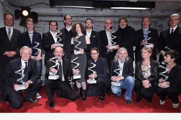 Schleinzer durfte seinem Ton-Team Veronika Hlawatsch, Klaus Kellermann und Bernhard Maisch gratulieren. Ebenfalls eine Auszeichnung durfte sich Christoph Kanter für das Szenenbild des Kinderfilms "Hexe Lilli - Die Reise nach Mandolan" abholen.