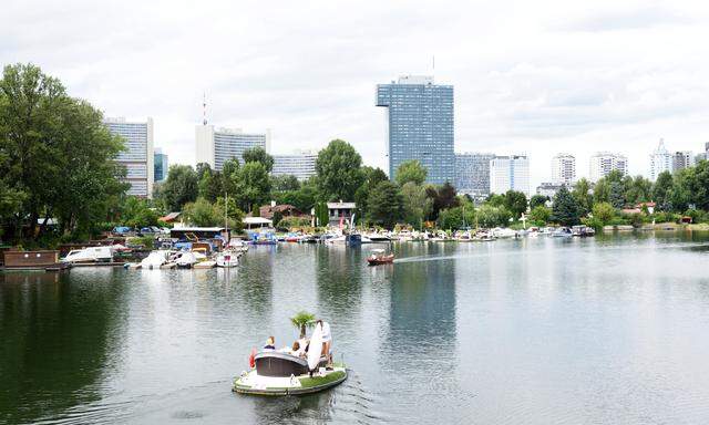 Boote auf der Alten Donau könnten in Zukunft mehr kontrolliert werden.