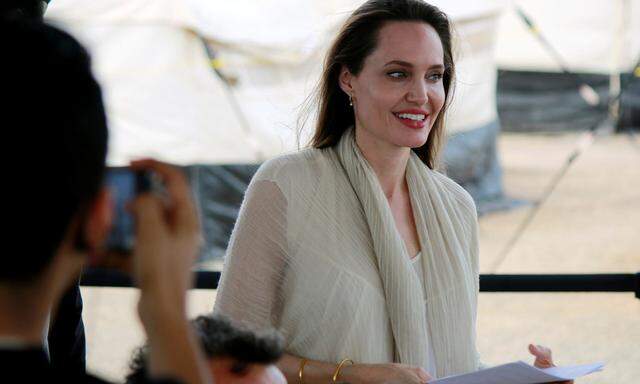 Angelina Jolie in Kolumbien