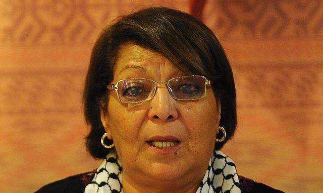 Leila Khaled, zuerst Flugzeugentführerin, dann Parlamentarierin. 