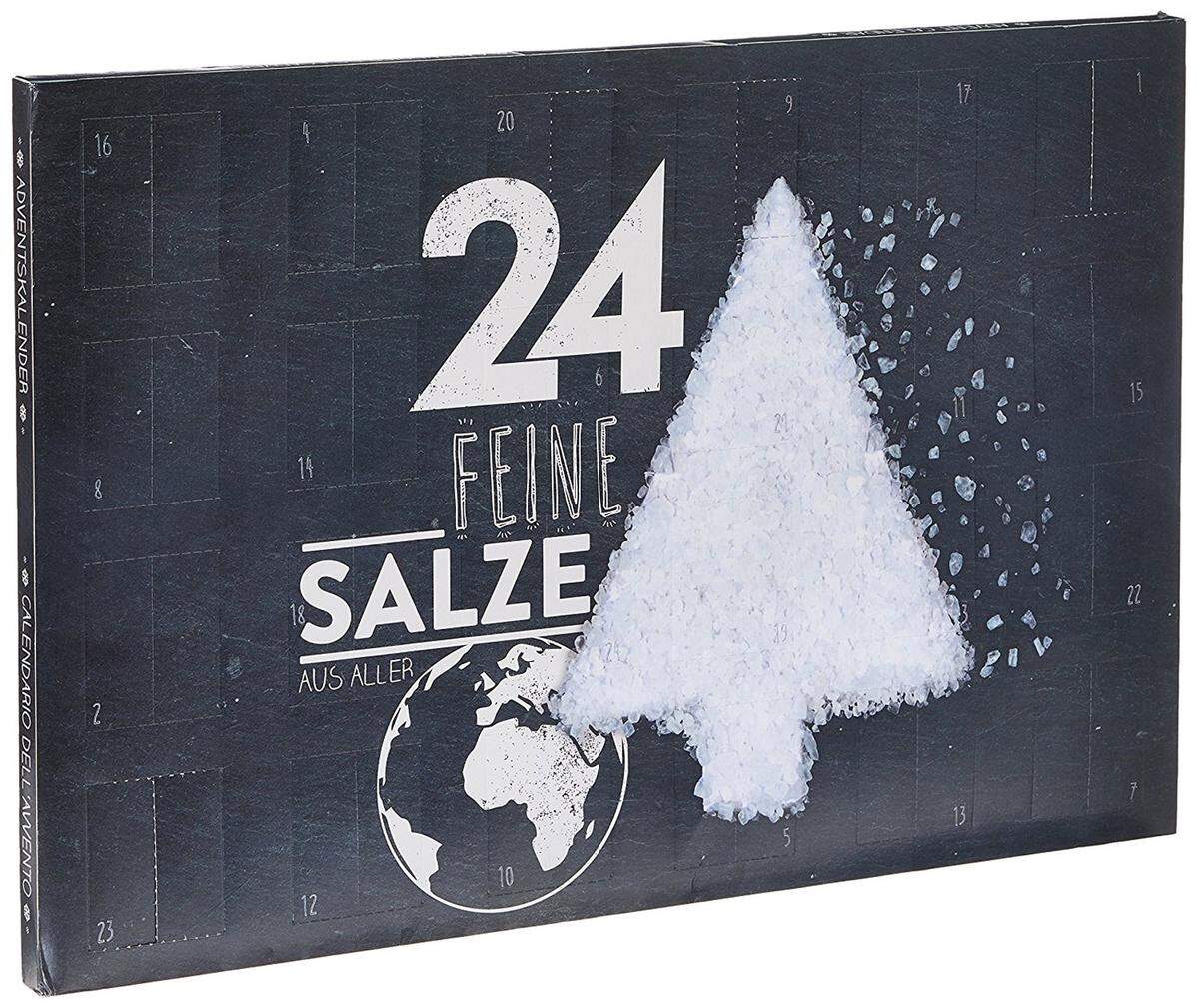 Salz ist nicht gleich Salz. 24 Salze aus aller Welt gibt es etwa im Adventkalender des Herstellers Pfefferdieb.