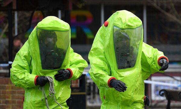 Archivbild: Ermittlungen nach der Vergiftung des russischen Ex-Agenten Skripal  und seiner Tochter.