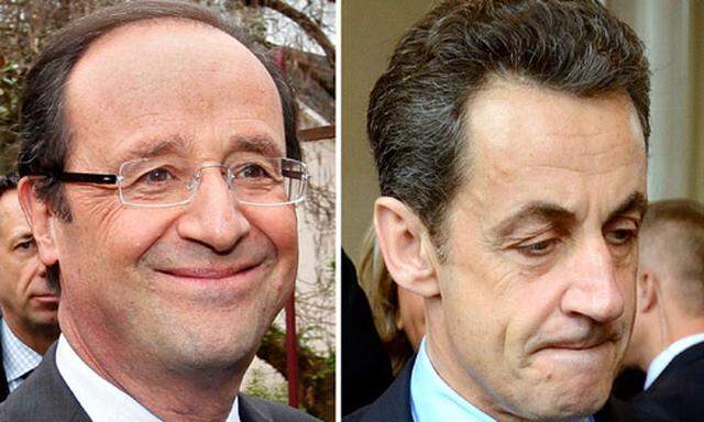 Umfrage Hollande wird Stichwahl