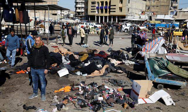 Die IS-Extremisten bekennen sich zum brutalen Attentat in Bagdad. 