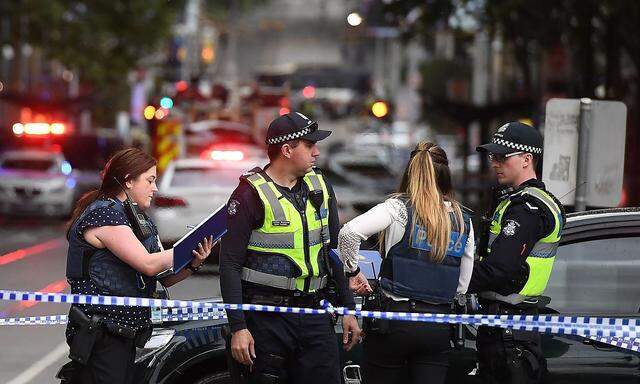 Bei einem Messerangriff in Melbourne ist mindestens eine Person getötet worden