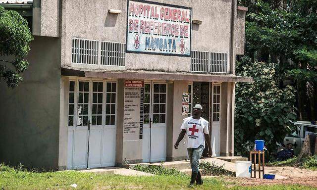 Eines der Krankenhäuser der Region Mbandaka im Kongo.