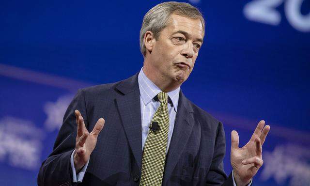 Der ehemalige Chef von UKIP (UK Independence Party) gilt als treibende Kraft hinter dem EU-Austritt Großbritanniens