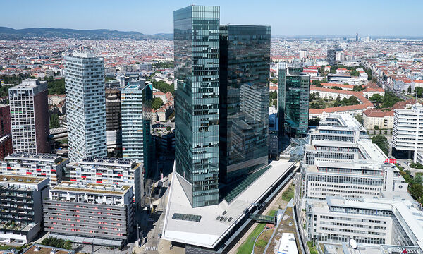 Der Immofinanz-Firmensitz im Wiener Twin Tower.