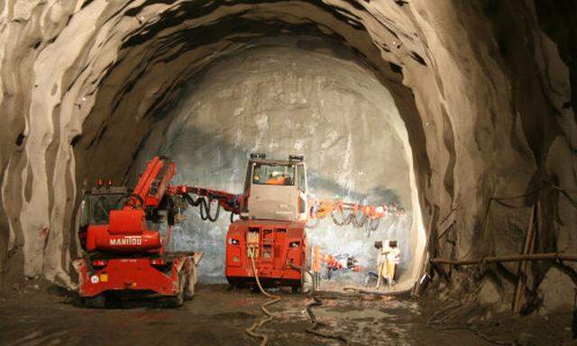 Sprengvortrieb für den Brennerbasistunnel