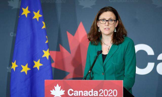 EU-Handelskommissarin Cecilia Malmström: zuletzt unter Druck, nun zuversichtlich.