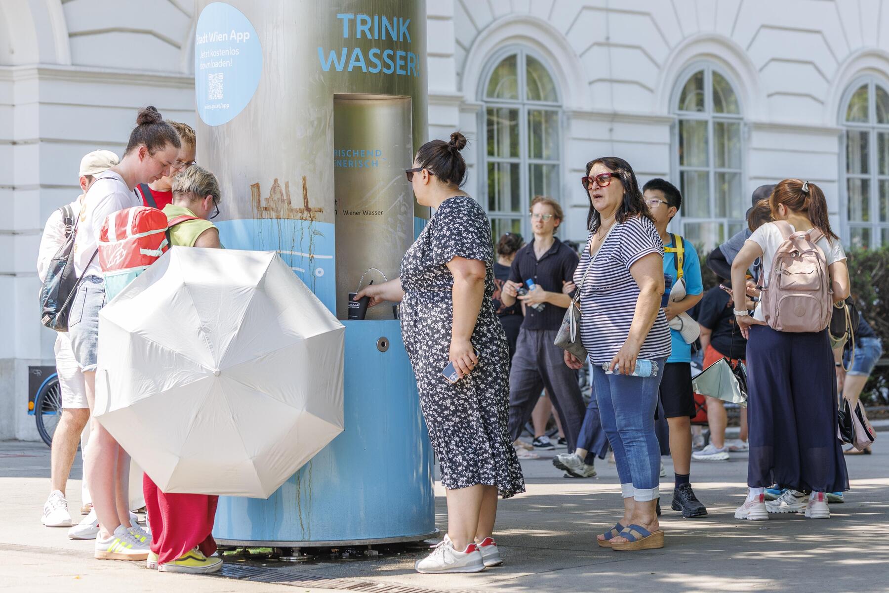 Vienna's high water consumption returns to normal levels