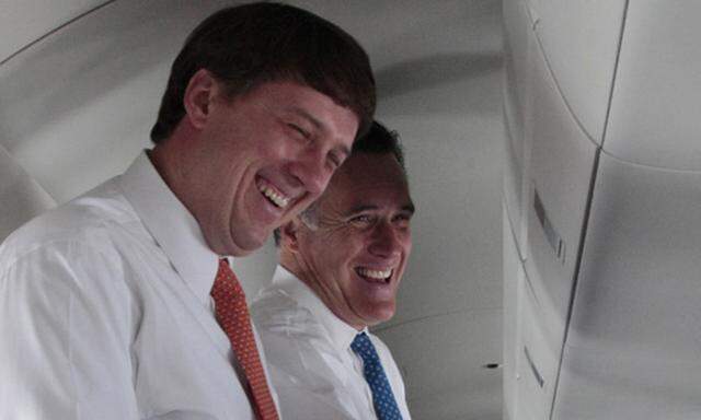 Rick Gorka und Mitt Romney