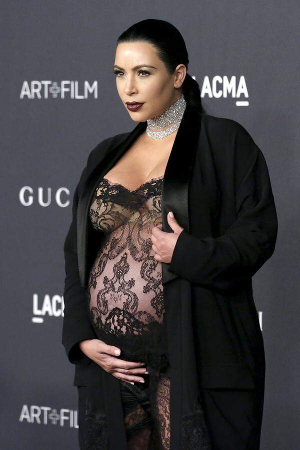 Kein Babybauch war so oft auf Instagram vertreten wie der von Kim Kardashian-West.
