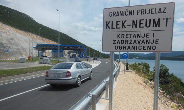 Kroatien Laengste Aussengrenze