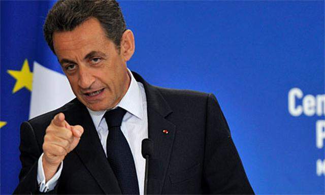 Sarkozy soll EuroAustritt gedroht