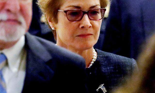 Die Ex-US-Botschafterin in der Ukraine, Marie Yovanovitch (Archivbild) 