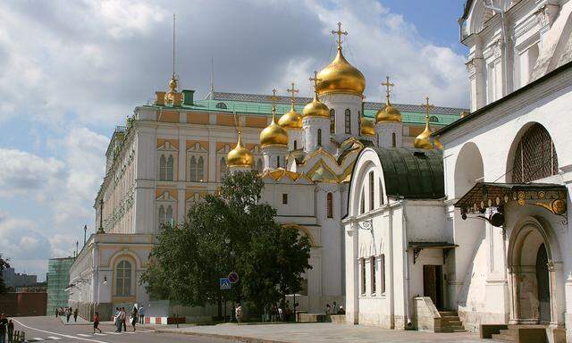 Russland, Moskau, Kreml, Mariae-Verkuendigungs-Kathedrale