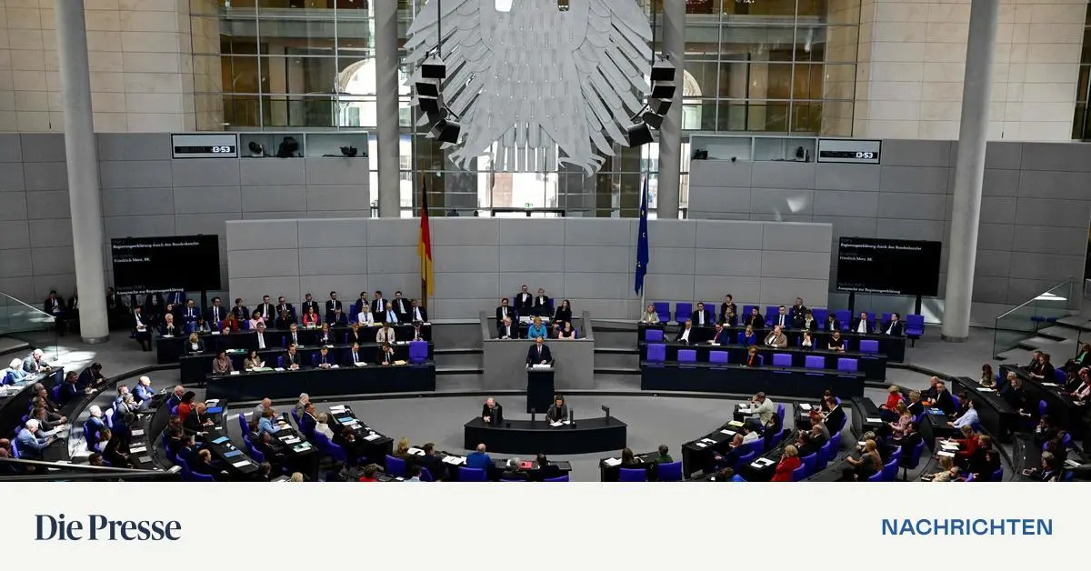 German Chancellor Merz wants “prosperity for all” and a stronger army
