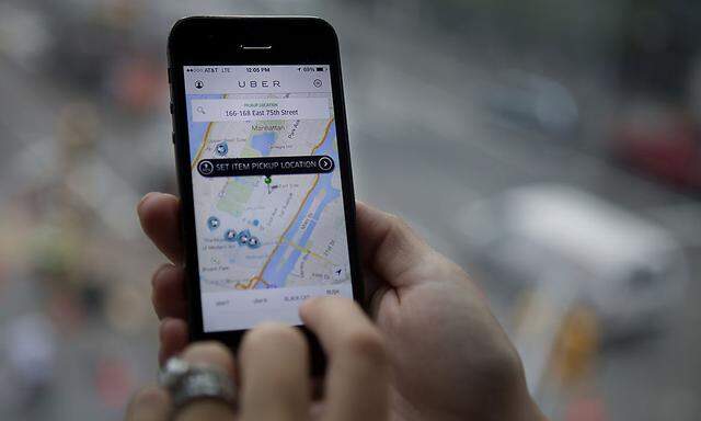 In San Francisco ist die Fahrdienst-App „Uber“ längst etabliert. In Europa gestaltet sich der Start holprig.