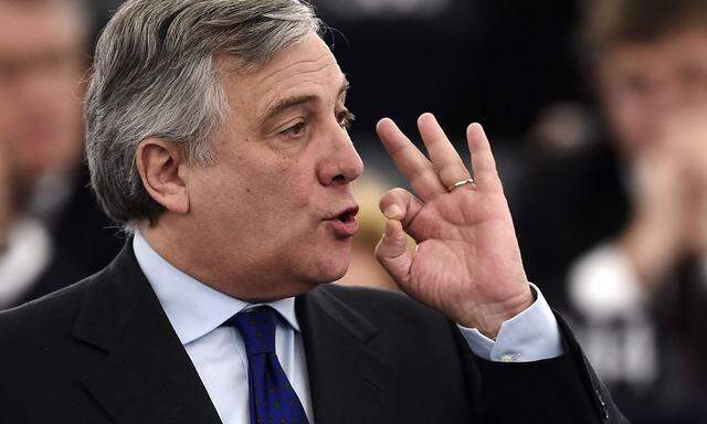 Es schaut gut aus für Antonio Tajani.